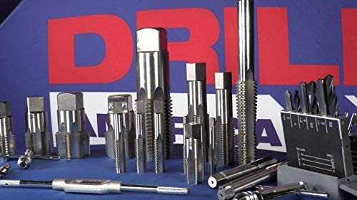High Speed Steel Hand Tap Set Taper Plug Bottom Threading Tools 3 Piece Set
