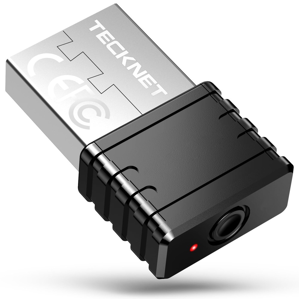 TECKNET Mouse Jiggler Undetectable USB Mover Device with 3 Modes, Color LED I...