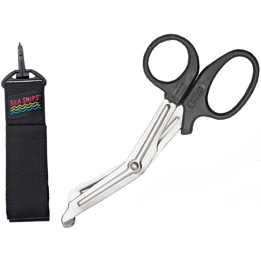 Innovative Scuba Sea Snips With Sheath