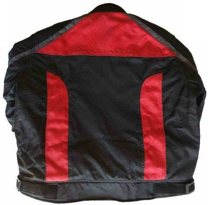 Red Motorcycle Jacket - Mens Small