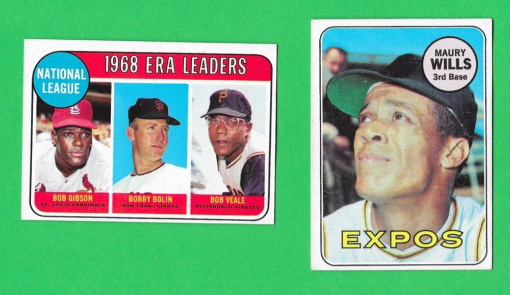 only 1.99 ea!- 1969 topps baseball set lot- includes HIGH #s numbers - you pick!
