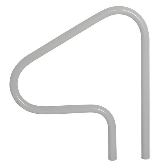 Saftron P-326-RTD-G Return-To-Deck Handrail Gray