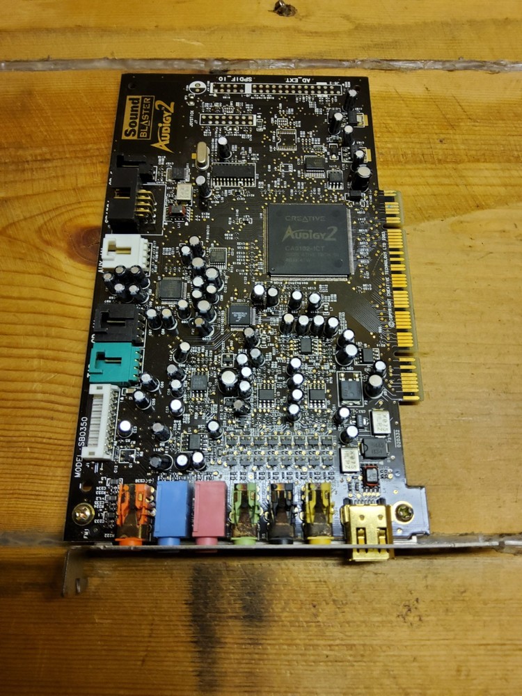 Sound Blaster Audigy 2 MODEL: SB0350 - WORKED PERFECTLY WHEN PULLED!