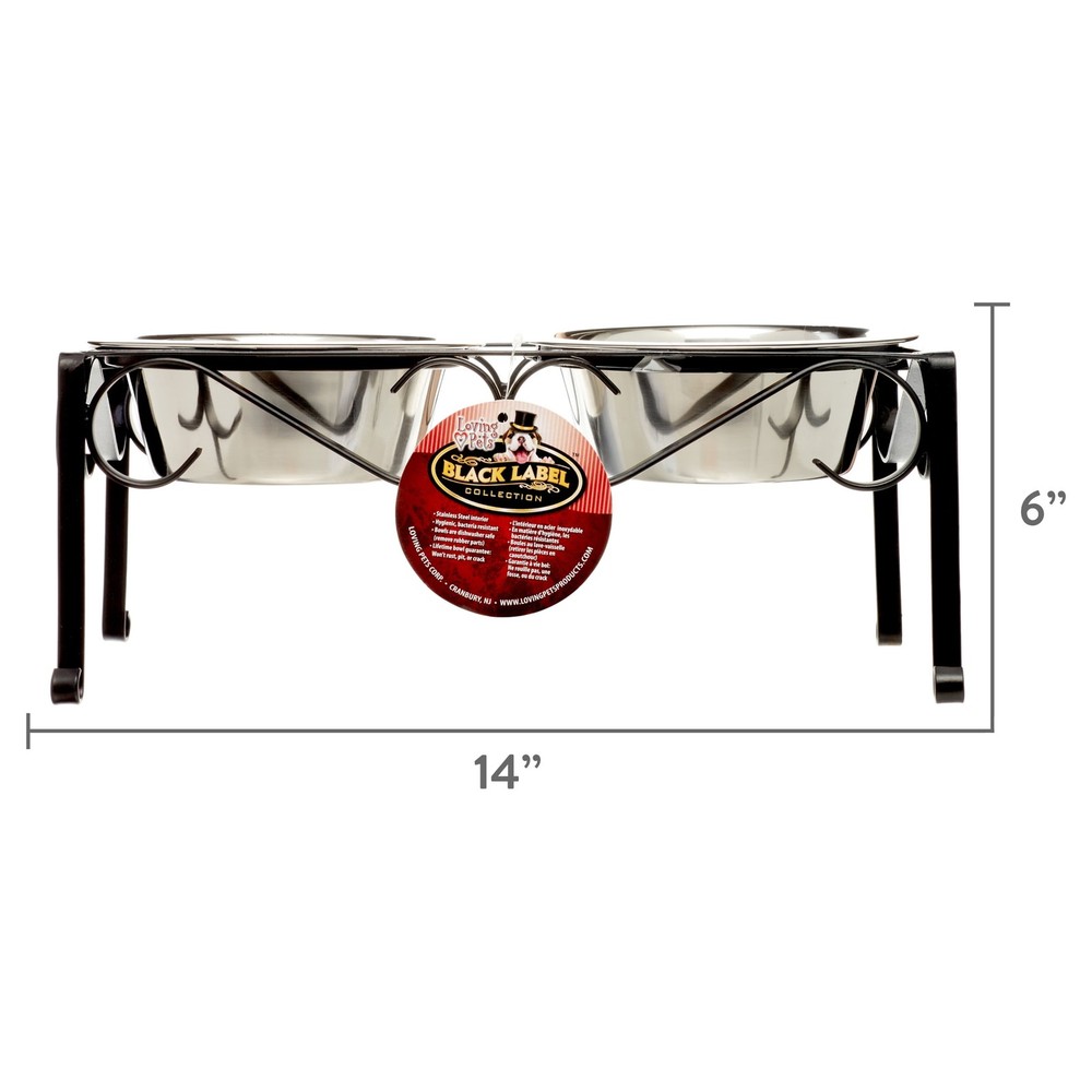 Black Label 1 Quart Layton Double Diner-Black