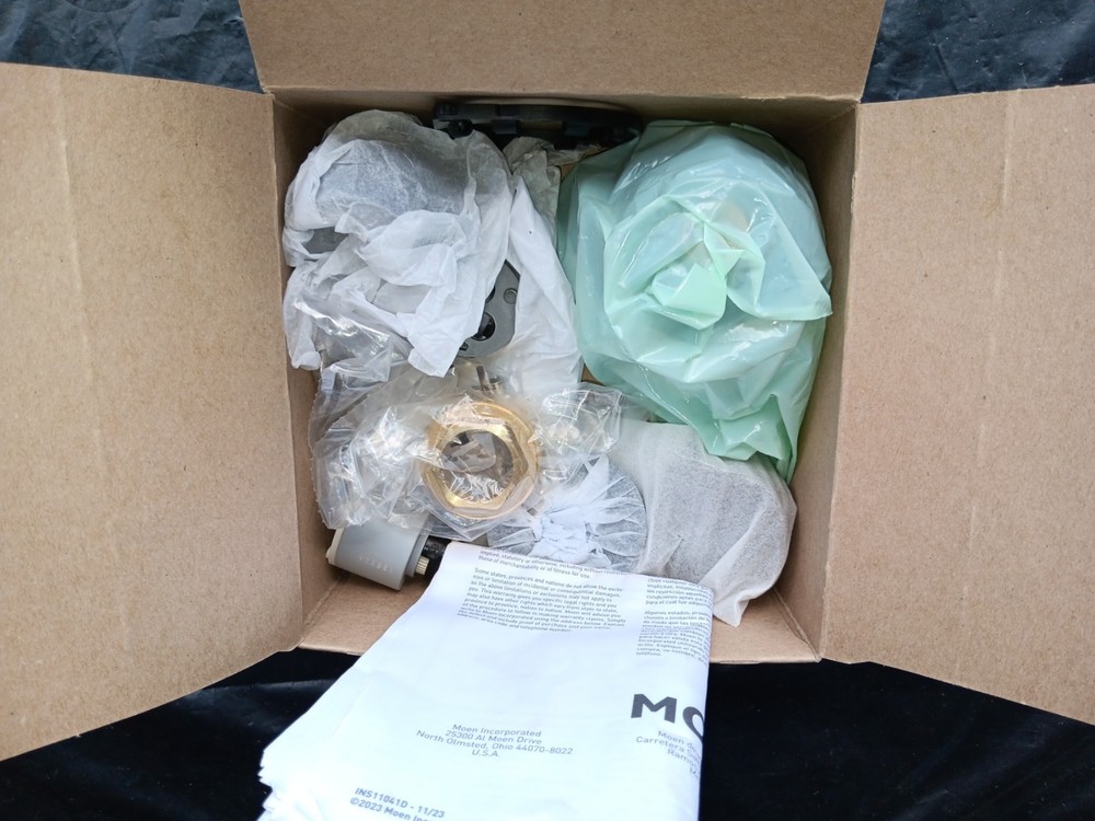 Moen Align UT2192EPBL Matte Black 1.75 GPM Single Function Shower Head with Trim