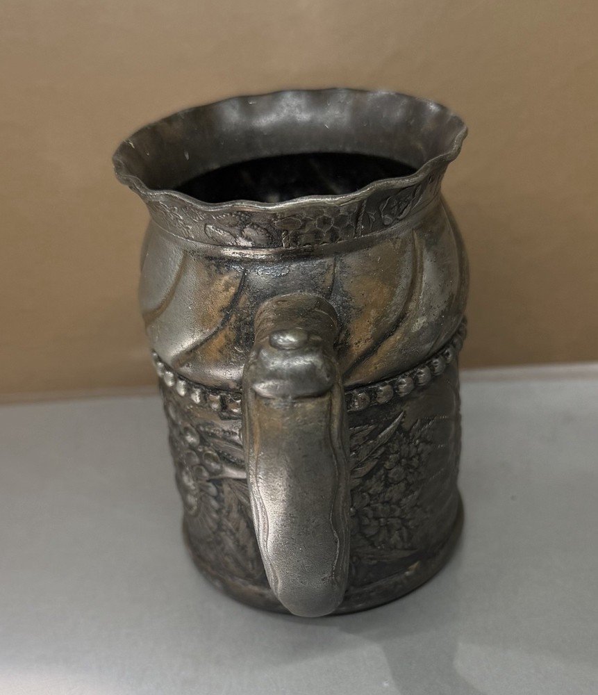 Antique Silver Plate Spooner Sugar Bowl