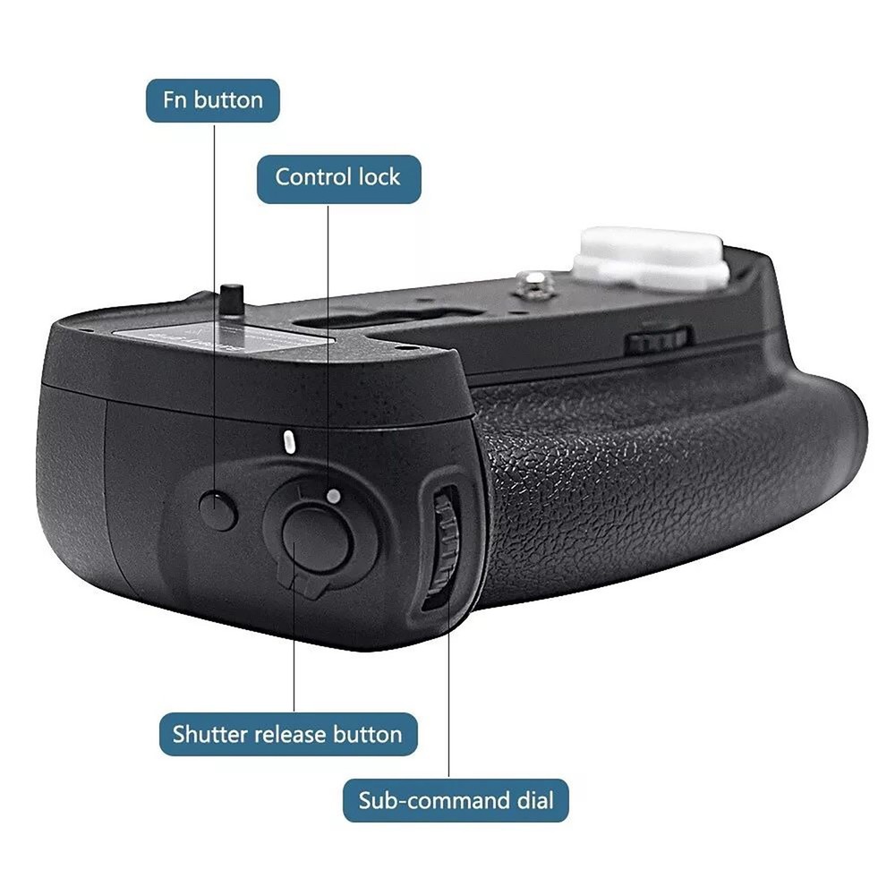 MB-D18 Vertical Multi-Power Battery Grip Replacement For Nikon D850 Camera
