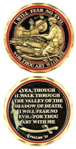 Challenge Coin - Fear No Evil 2439