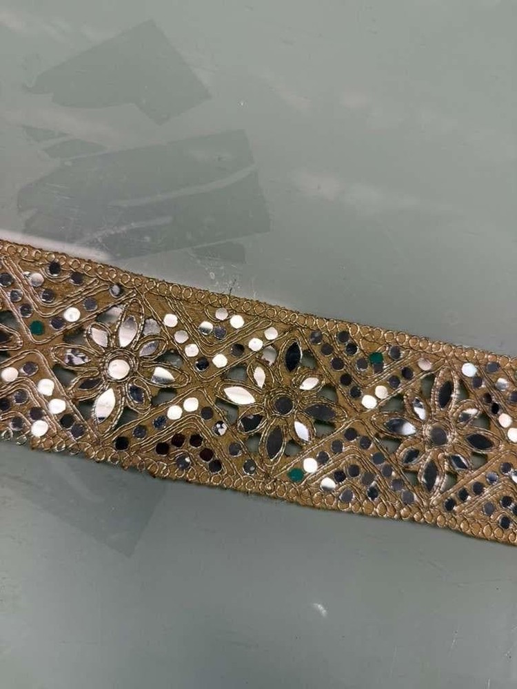 Sequin Gold Trim
