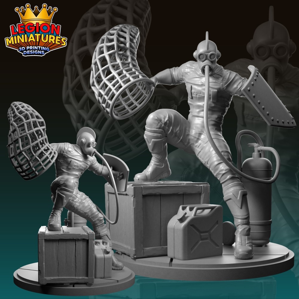 marvel crisis protocol 3d print Asbestos Man Jan26