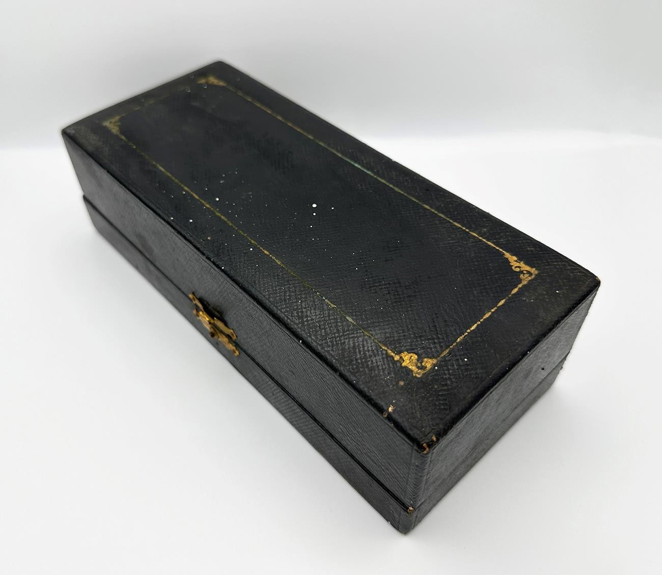 SET 4 VICTORIAN MENU HOLDERS STERLING SILVER & SILVER PLATE 1897 ROBERTS & BELK