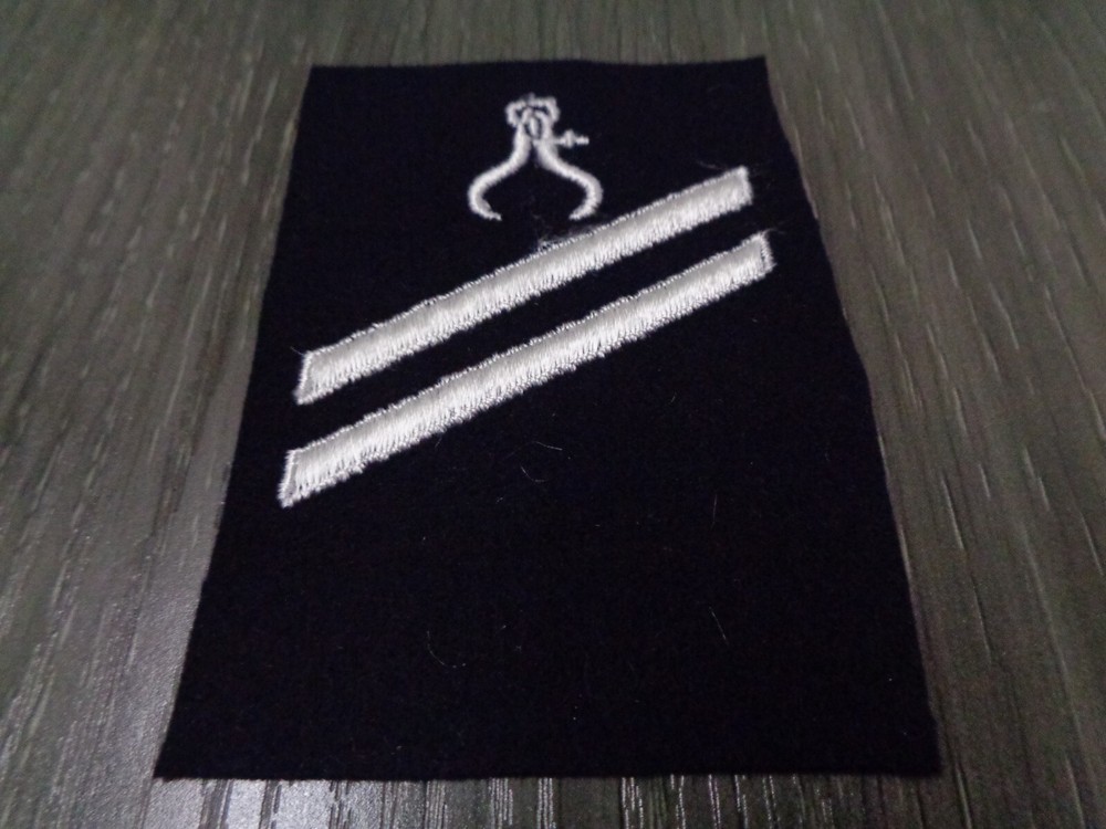 US NAVY INSTRUMENTMAN E-2 STRIKER RATING Patch VIETNAM ISSUE FELT SQUARE