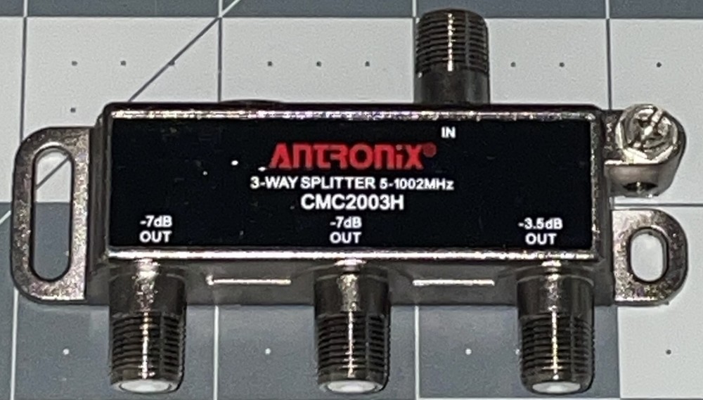Antronix CMC2003H Three Way Splitter
