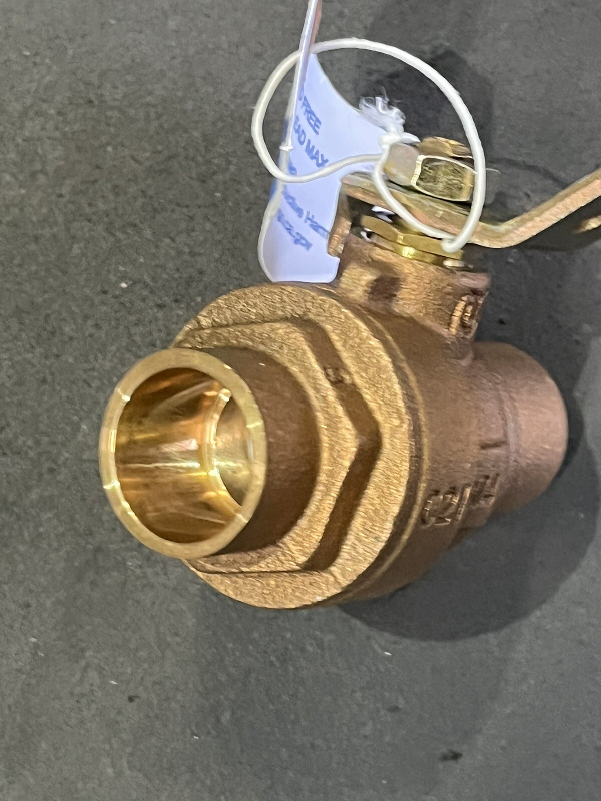 Box 6) 3/4" CxC Full-Port Lead-Free Bronze Ball Valve 600WOG 150WSP, MADE IN USA