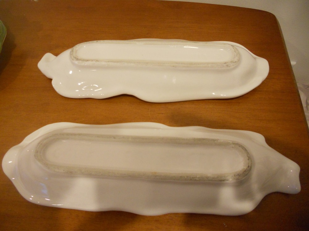 CALIFORNIA POTTTERY ORIGINAL CORN ON THE COB PLATES