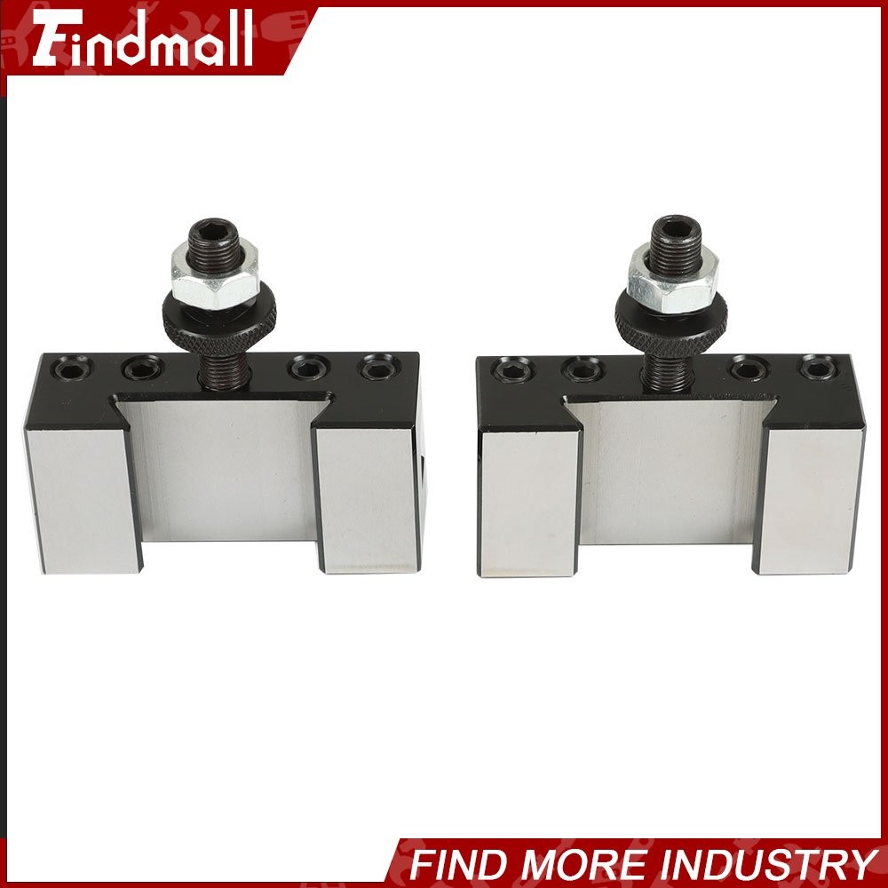 3Pcs AXA 250-100 Set Piston Type Quick Change Tool Post Holder For Lathe 6-12"