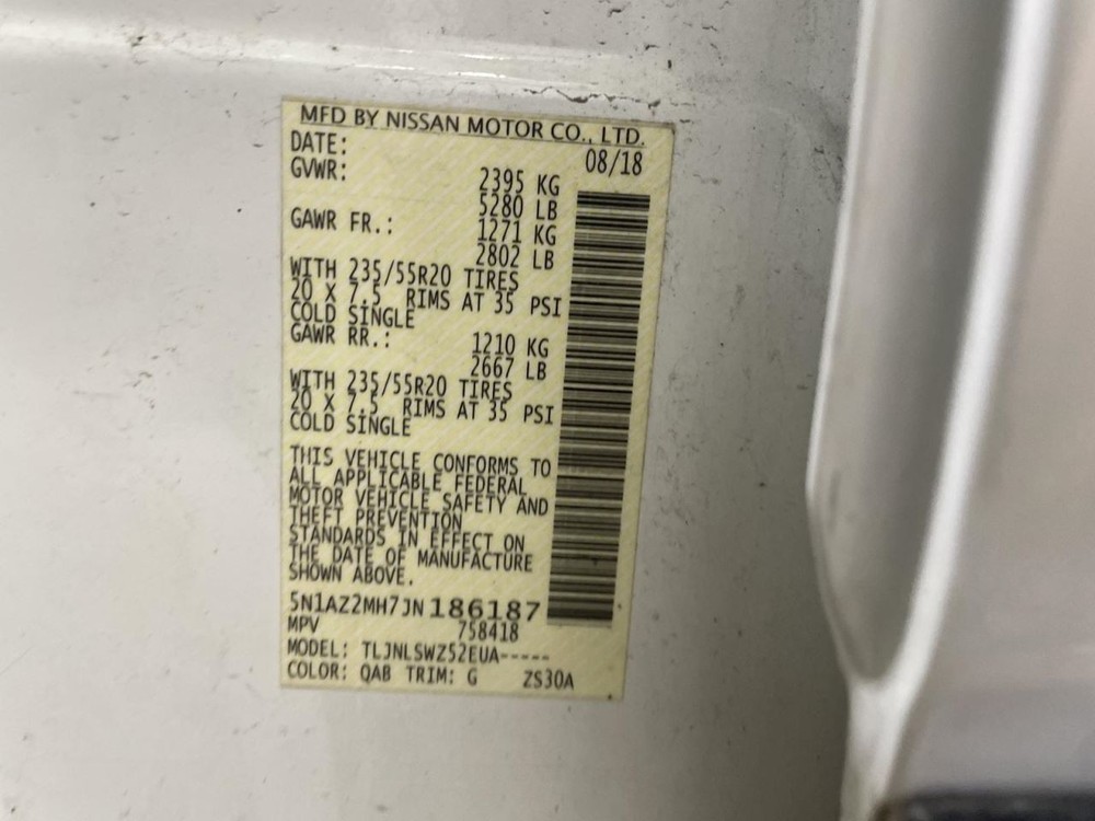 Complete Console Front Floor Fits 17-24 MURANO 925868