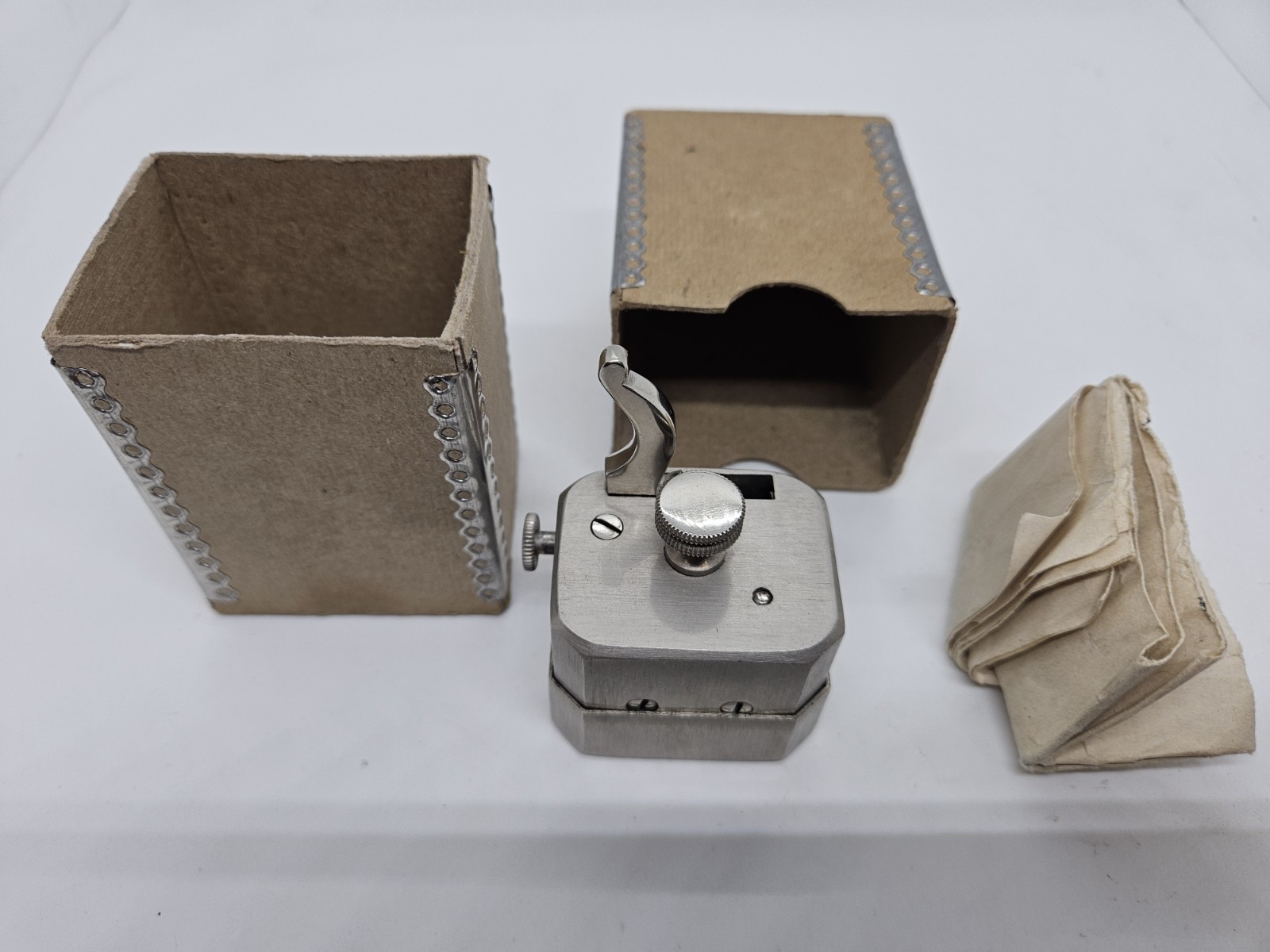 Antique German Victorian Scarificator Bloodletting Quack Medical Device with Box