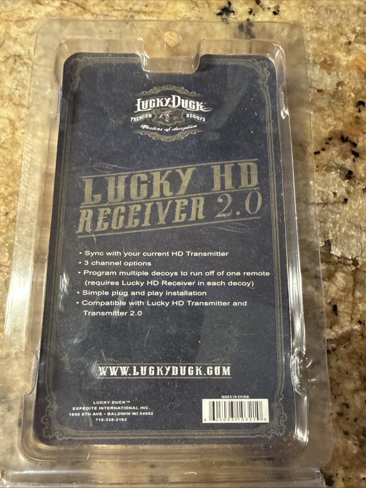 LUCKY DUCK LUCKY HD WIRELESS REMOTE RECEIVER ONLY
