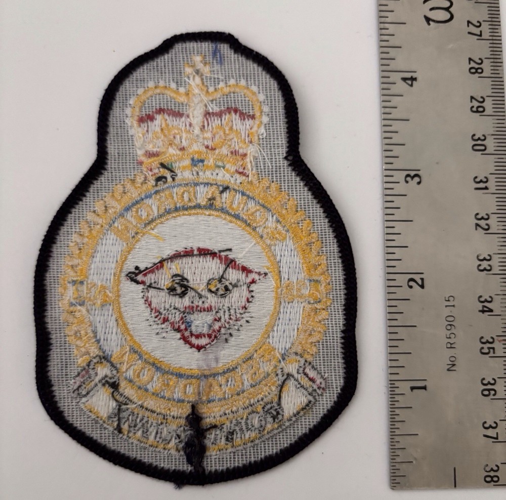 Royal Canadian Air Force RCAF 438 Squadron Escadron Pattern Heraldic Patch