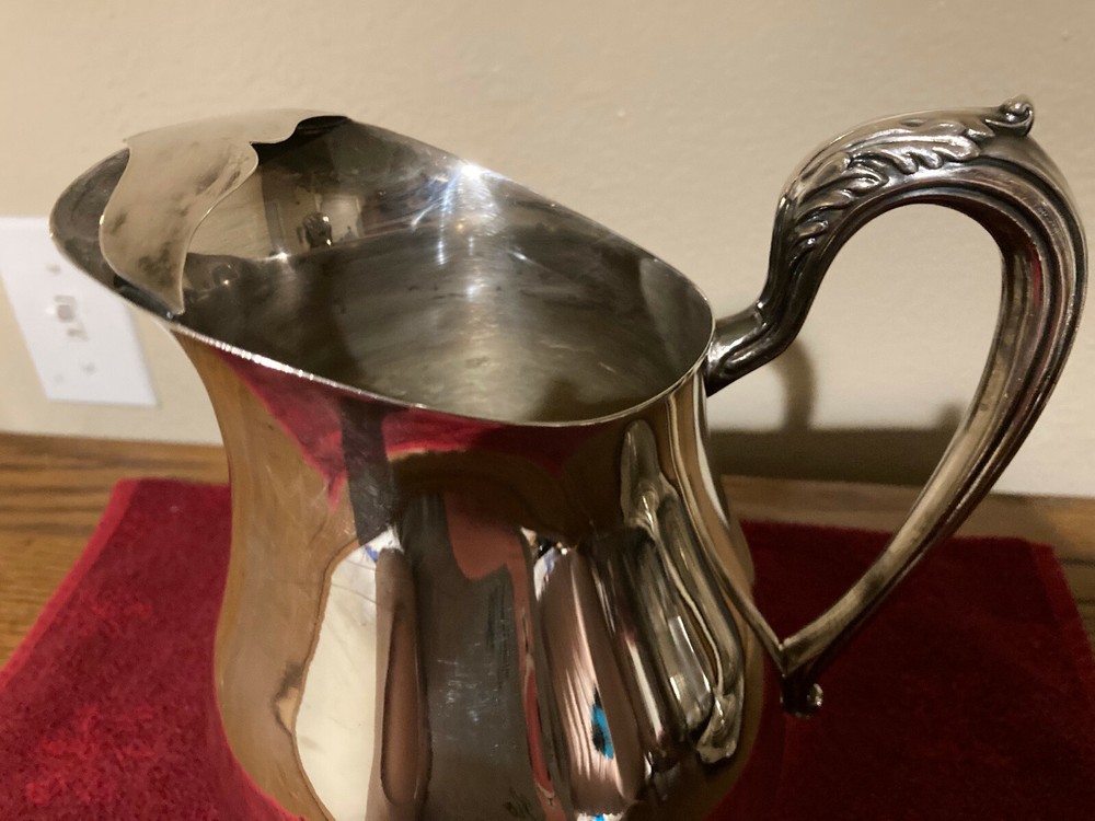 Leonard Silverplate Water Pitcher