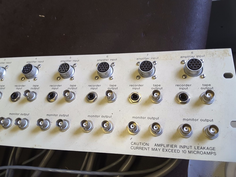 GOULD 11-1605-34 AMPLIFIER IMPUT OUTPUT CONTROL PANEL ASSEMBLY $149