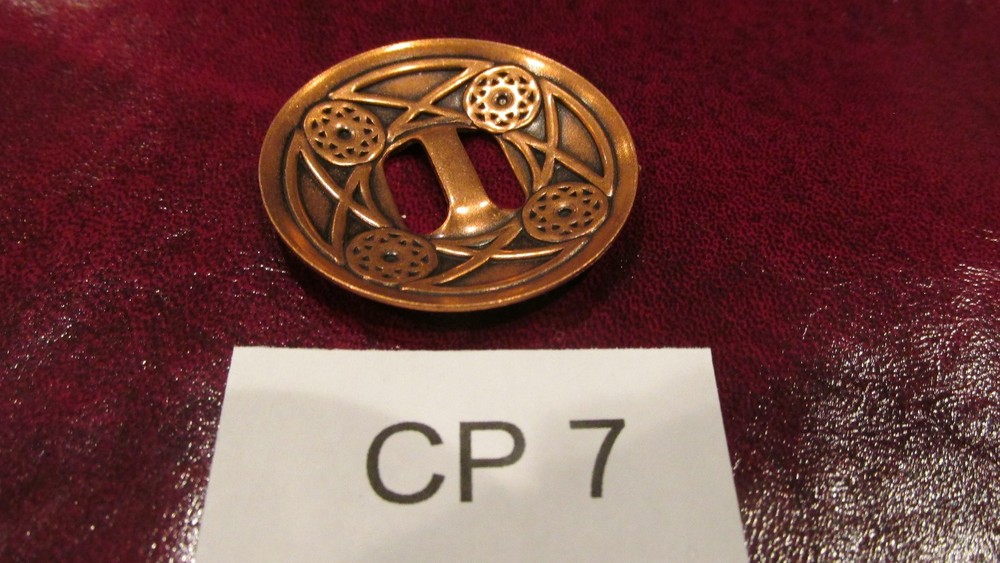 TRINITY CONCHOS ROUND CP7 Solid Copper VINTAGE High Quality USA Leather Crafts