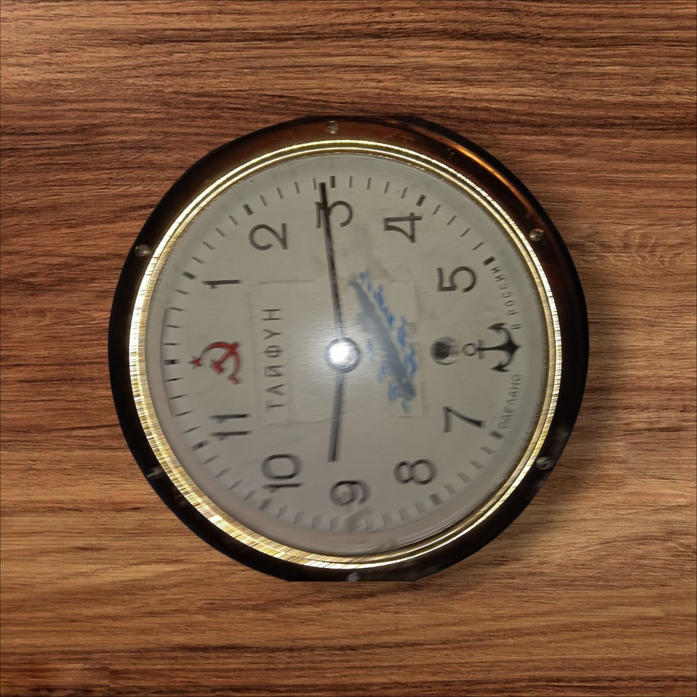 WWII Soviet Navy Submarine Clocks