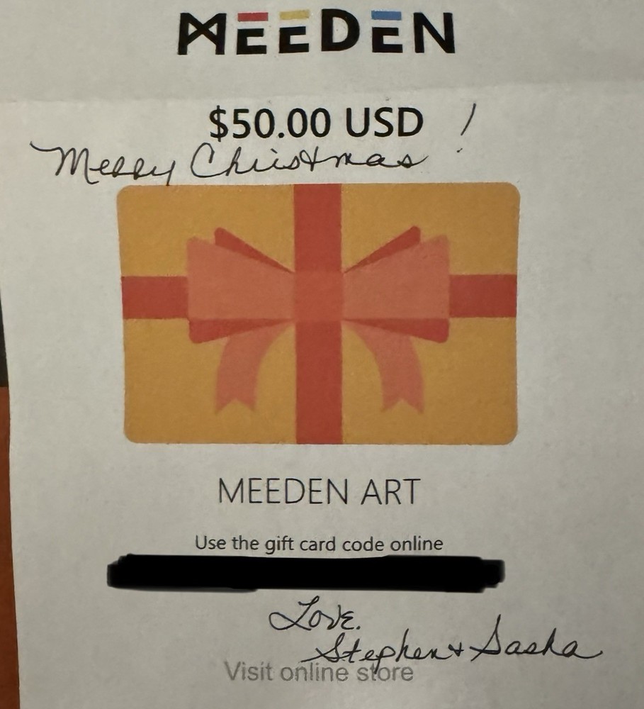 Meeden Gift Card