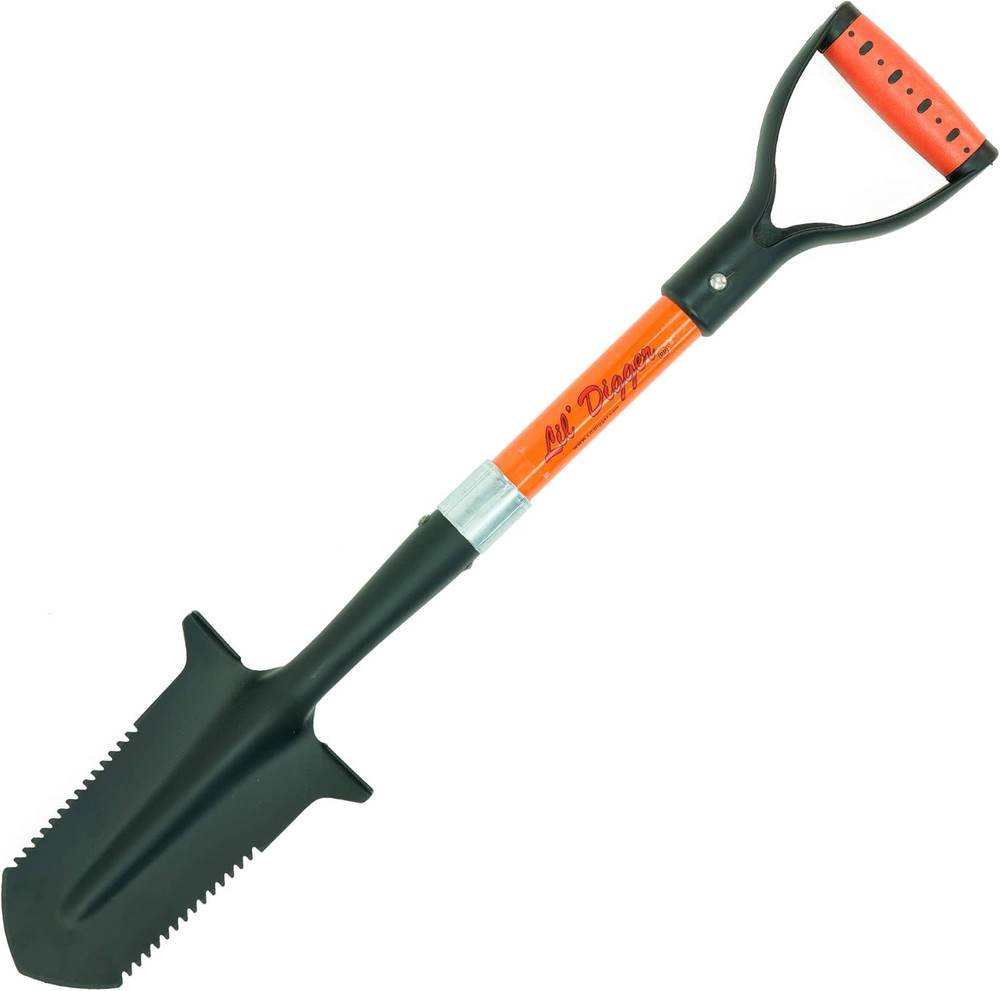 29" Heavy Duty Small Double Serrated Shovel