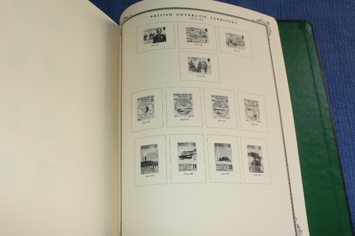 Falklands BIOT BAT more Scott Specialty Green Album Pages BlueLakeStamps Nice