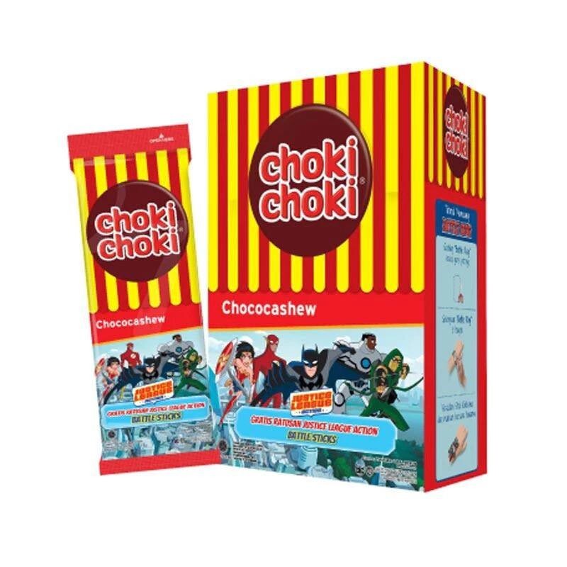 3x Choki Choki Chocolate Paste Stick Snacks (60pcs/Box) 12 Packet
