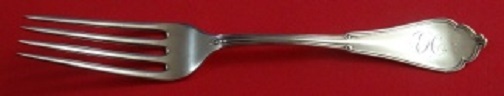 Gothic aka Eureka By Vanderslice Sterilng Silver Regular Fork 6 7/8"