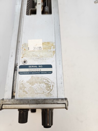 Tektronix 7A18N Dual Trace Amplifier Plug-in Module for Scope SERIAL # B020224