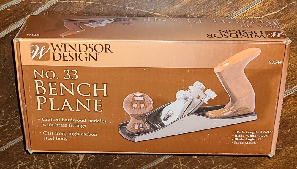 Windsor Design No. 33 BENCH PLANE with Fixed Mouth #97544