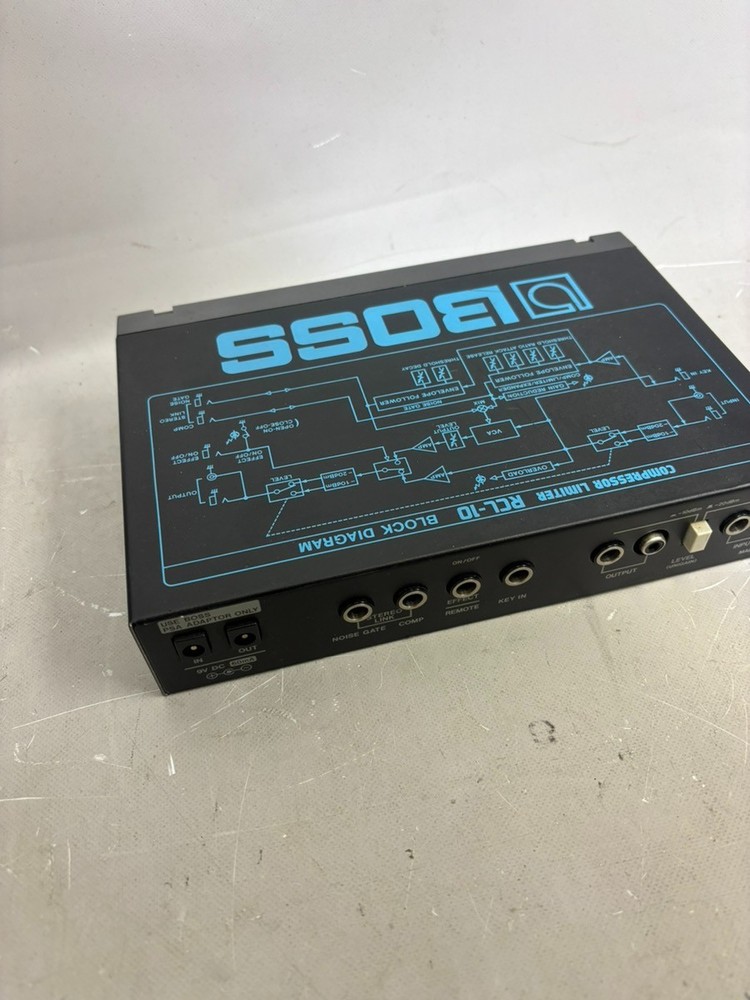 BOSS RCL-10 Compressors Limiter Noise Gate Processor good condition