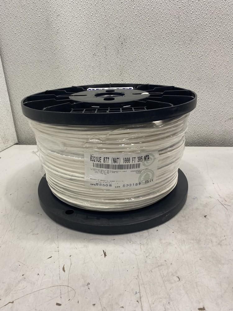 Belden 6321UE 1000' Cable 305 MTR