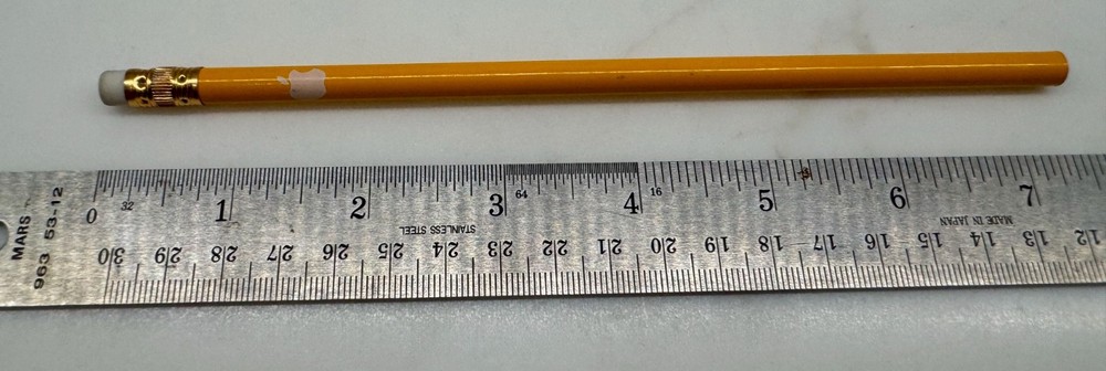 Apple Computer Logo Pencil -1990s Marekting Item