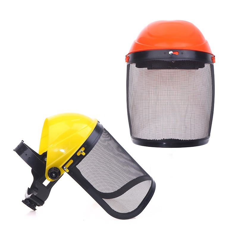 Adjustable Net Visor Protective Mask for Trimmer Lawnmower