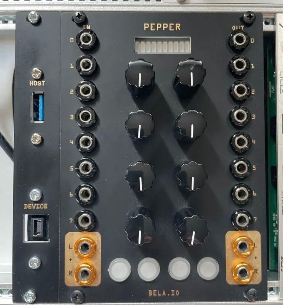 Bela PEPPER Modular Synth DIY Assembled Tested w/ Box Cable USB from Japan