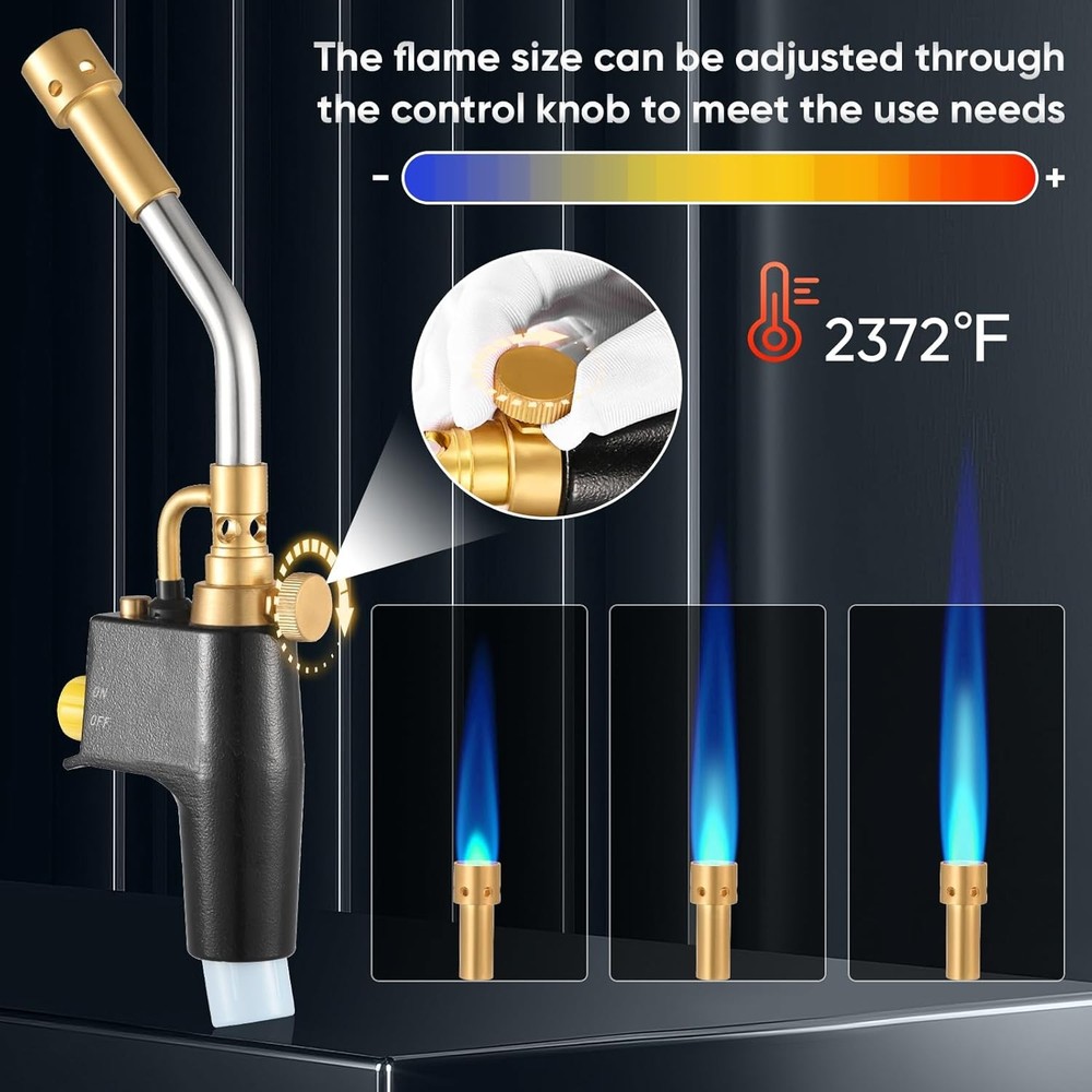 Bernzomatic TS8000 - High Intensity Trigger Start Torch . Black