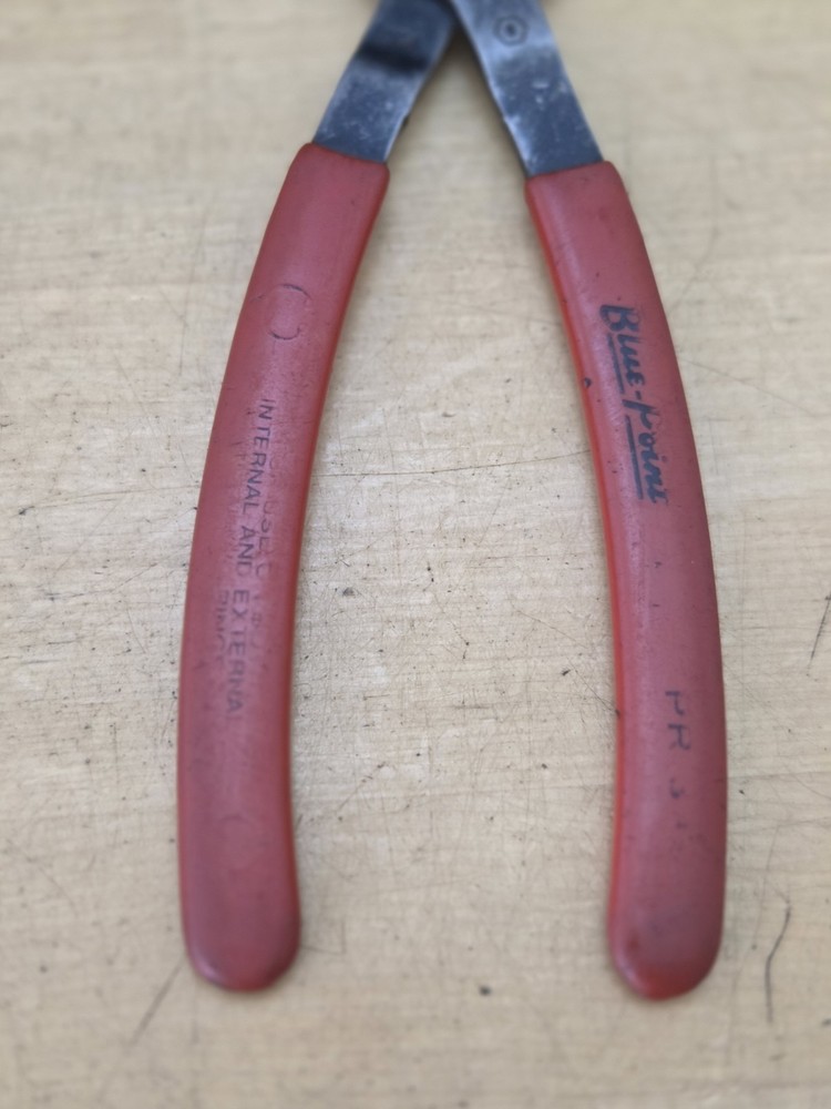 Blue Point Tools PR349A - 7-1/2" Long 90° Fixed Tip Convertible Snap Ring Pliers