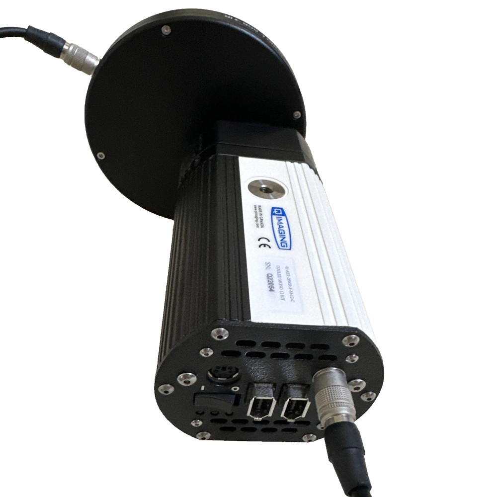 QImaging Retiga 2000R 1394 Digital CCD Microscope Camera Optem Motorized Lens