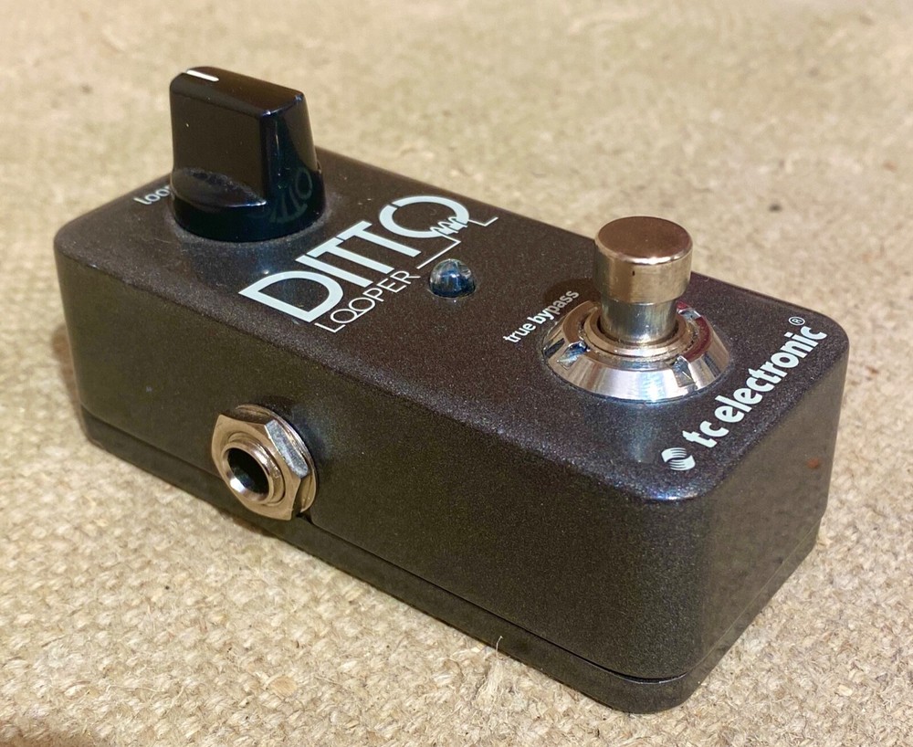 Used TC Electronic Ditto Looper Sampler Pedal Mini Compact