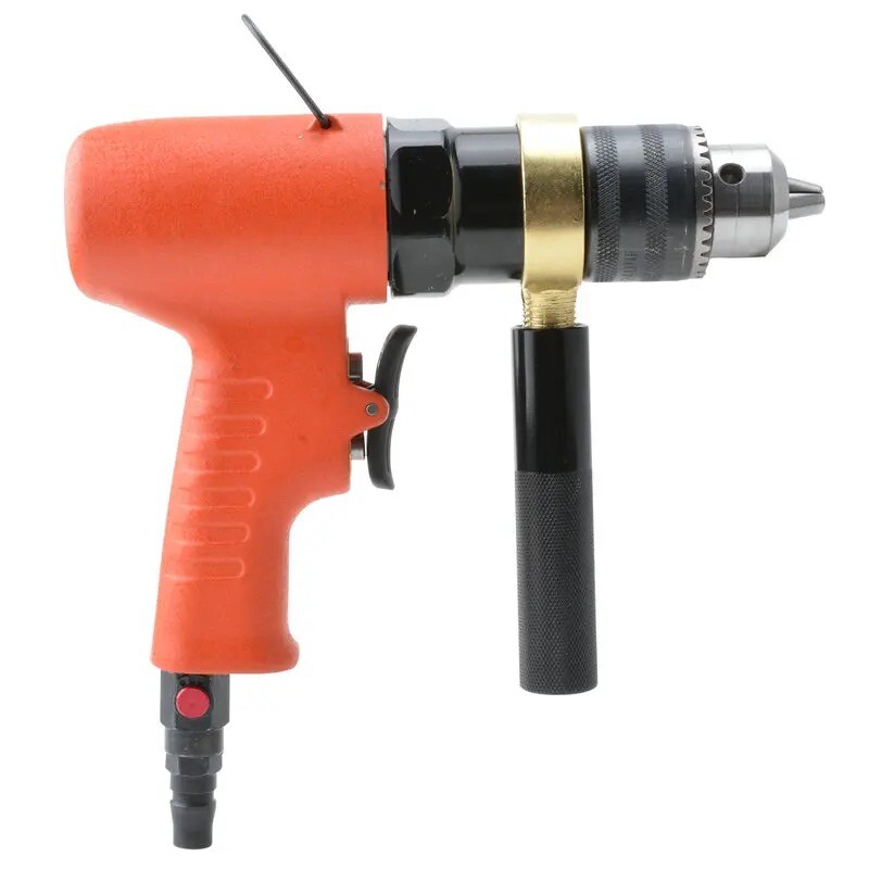 13mm Pneumatic Drill Industrial-grade Handheld Positive/Reverse Air Drill