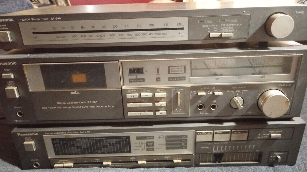 Panasonic RS-380 / ST-340 / SU-340 Tested Working