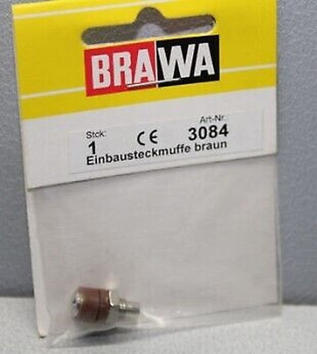 BRAWA 3084 Connector For Brown Plug