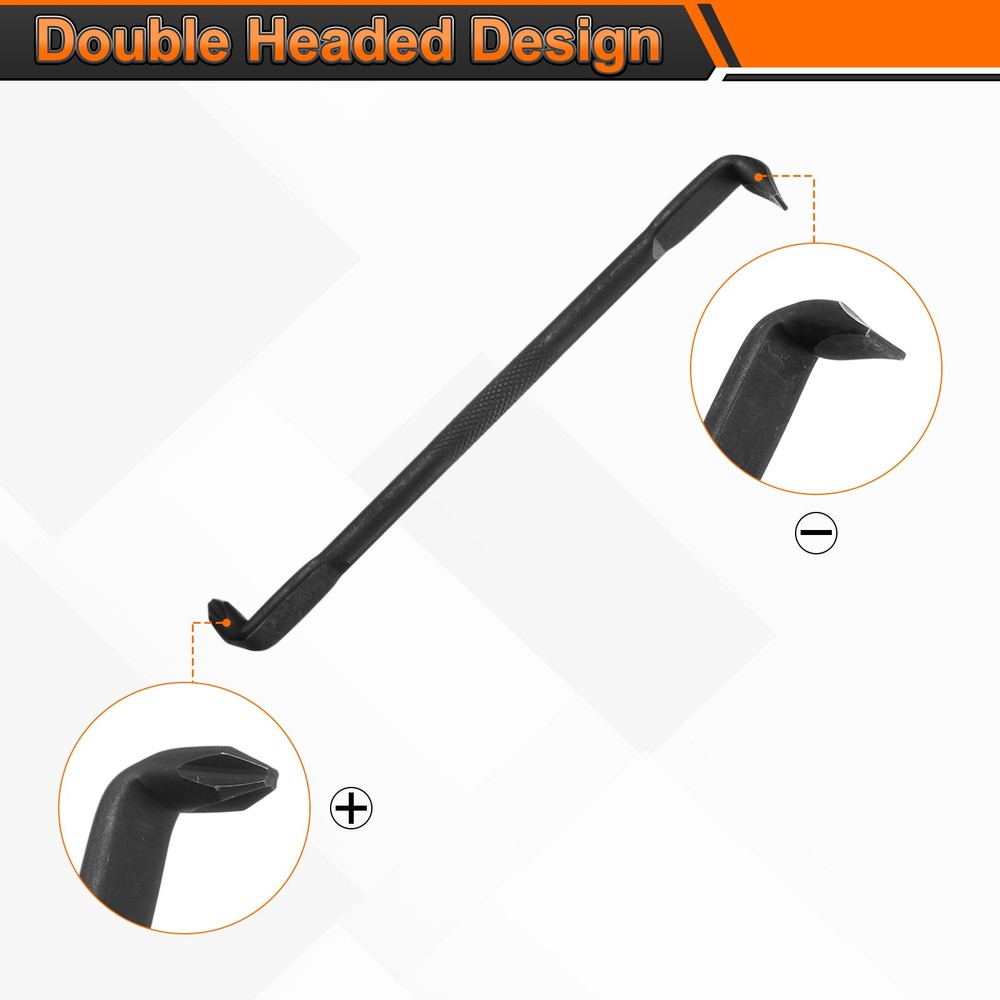 Offset Screwdriver PH2/SL6 Phillips Slotted Right Angle Screw Driver Black