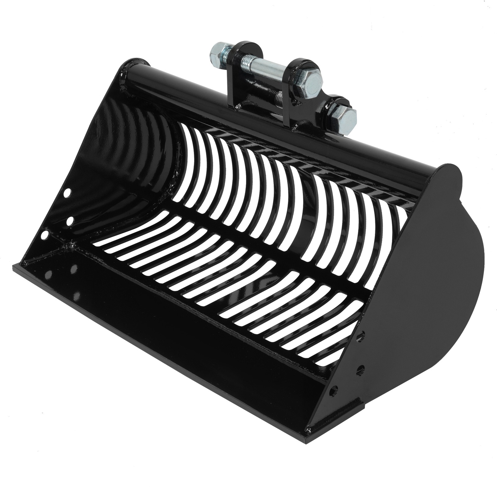 HECASA Mini Excavators Digger Mud Bucket 600mm Attachment Screening Skeleton