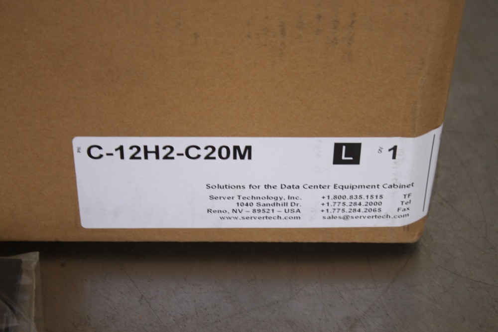 NEW Server Technology Metered PDU C-12H2-C20M